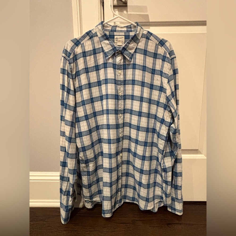 J Crew Men’s Classic fit button down.